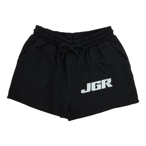 Joe Gibbs Racing JGR Logo Women's Black Lounge Shorts-XS