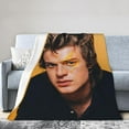 thumbnail image 1 of Joe Keery Blanket Soft Flannel Fleece Throw Blanket Pattern Warm Plush Blankets 50"x40", 1 of 6