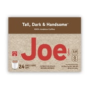 Joe Knows Coffee Tall Dark and Handsome Single Serve Coffee Cup 24 Count