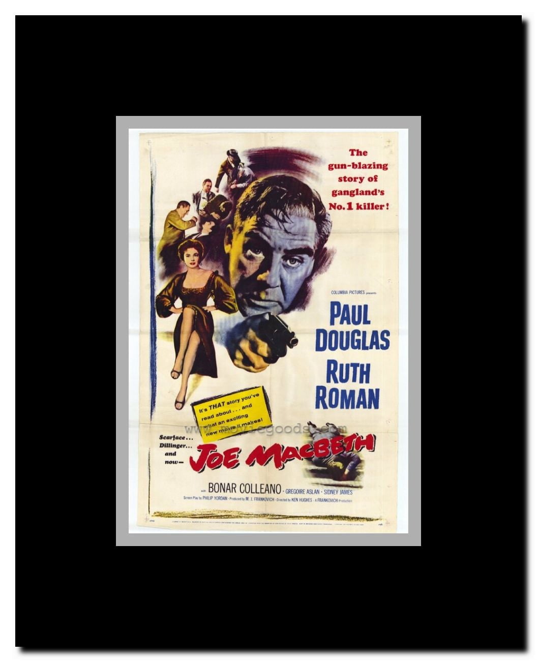 Joe Macbeth Framed Movie Poster