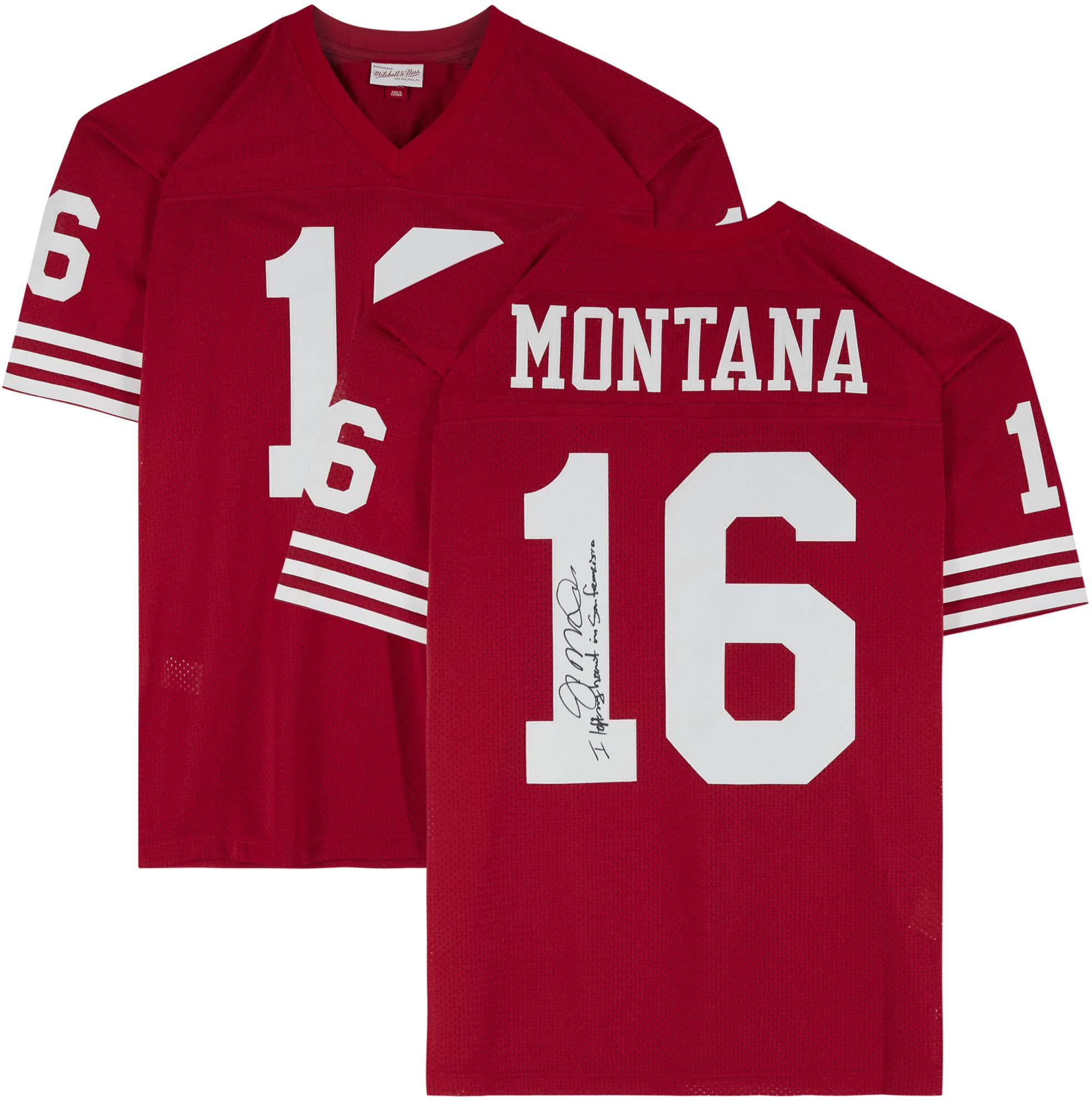 San good Francisco 49ers Joe Montana Jersey