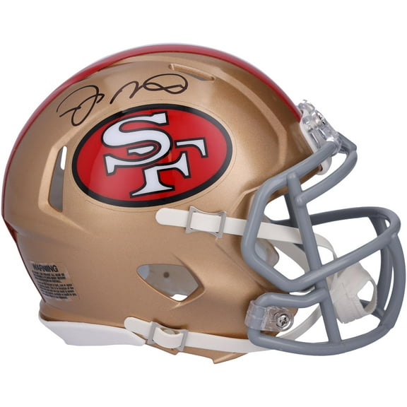 Joe Montana San Francisco 49ers Autographed Riddell 1964-1995 Throwback Speed Mini Helmet - Fanatics Authentic Certified