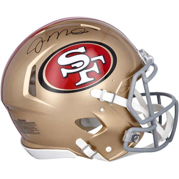 Joe Montana San Francisco 49ers Autographed Riddell Speed Authentic Helmet - Fanatics Authentic Certified