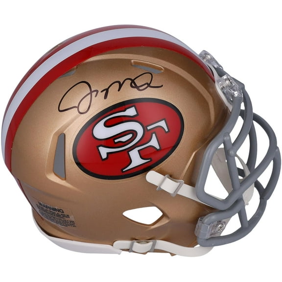 Joe Montana San Francisco 49ers Autographed Riddell Speed Mini Helmet - Fanatics Authentic Certified
