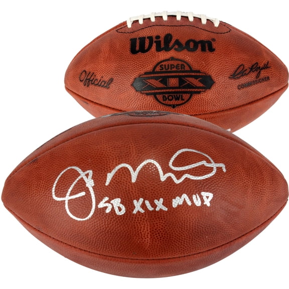 Joe Montana San Francisco 49ers Autographed Super Bowl XIX Pro Football with "SB XIX MVP" Inscription - Fanatics Authentic Certified