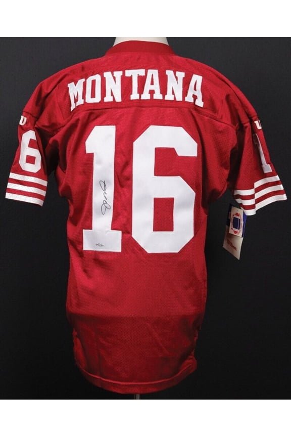 Joe Montana Signed Authentic San Francisco 49ers Jersey Upper Deck UDA Hologram