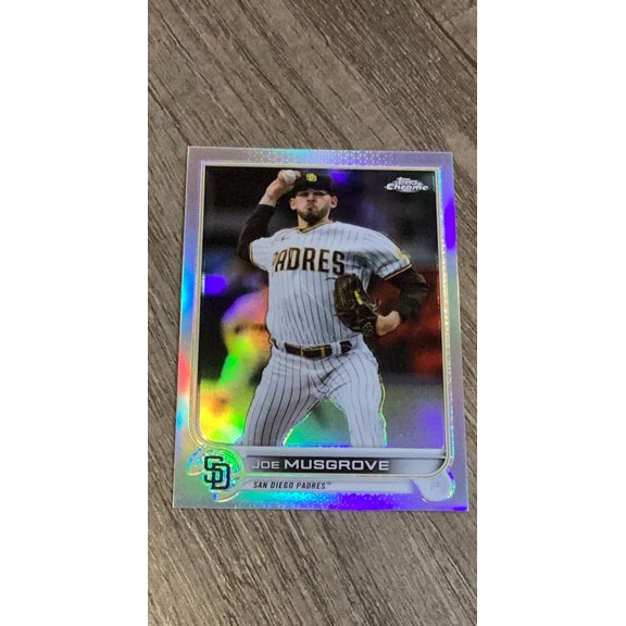 Joe Musgrove MLB San Diego Padres 2022 Topps Chrome Refractor 11 trading card
