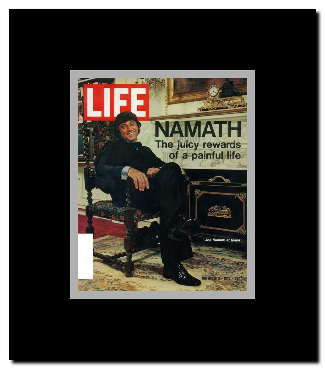 Joe Namath Framed Movie Poster