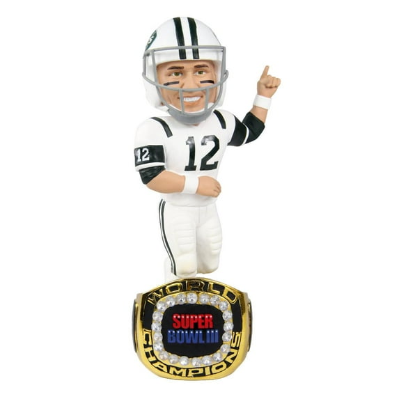 FOCO Joe Namath New York Jets Super Bowl III Bobblehead