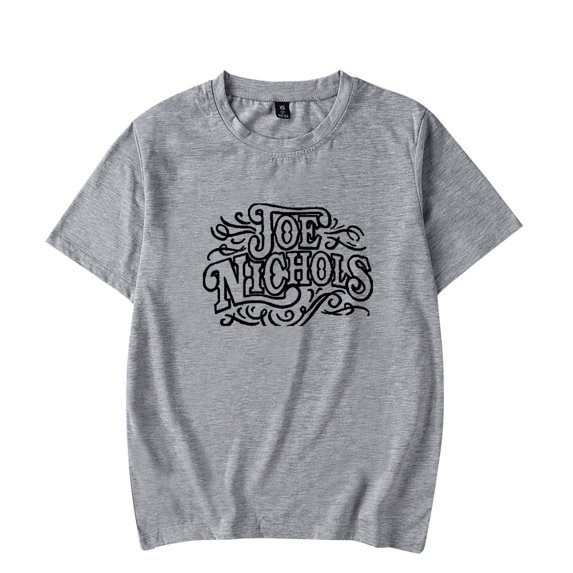 Joe Nichols Tour Merch T-Shirts Women Men Cosplay Streetwear Tops Short Sleeve Tee