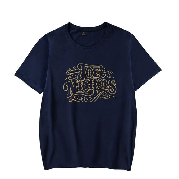 Joe Nichols Tour Merch T-Shirts Women Men Cosplay Streetwear Tops Short Sleeve Tee