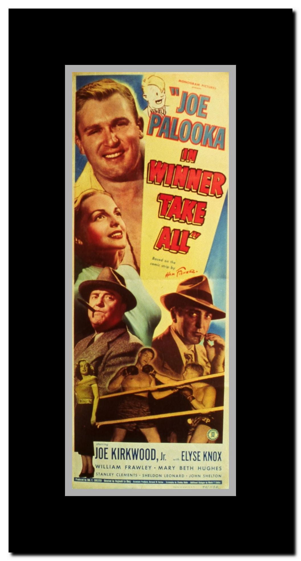 Joe Palooka in Winner Take All Framed Movie Poster