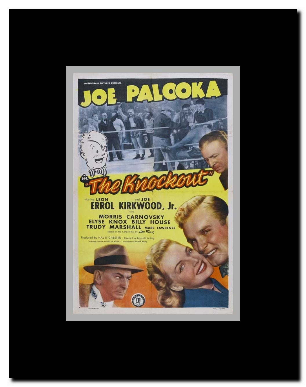 Joe Palooka in the Knockout Framed Movie Poster