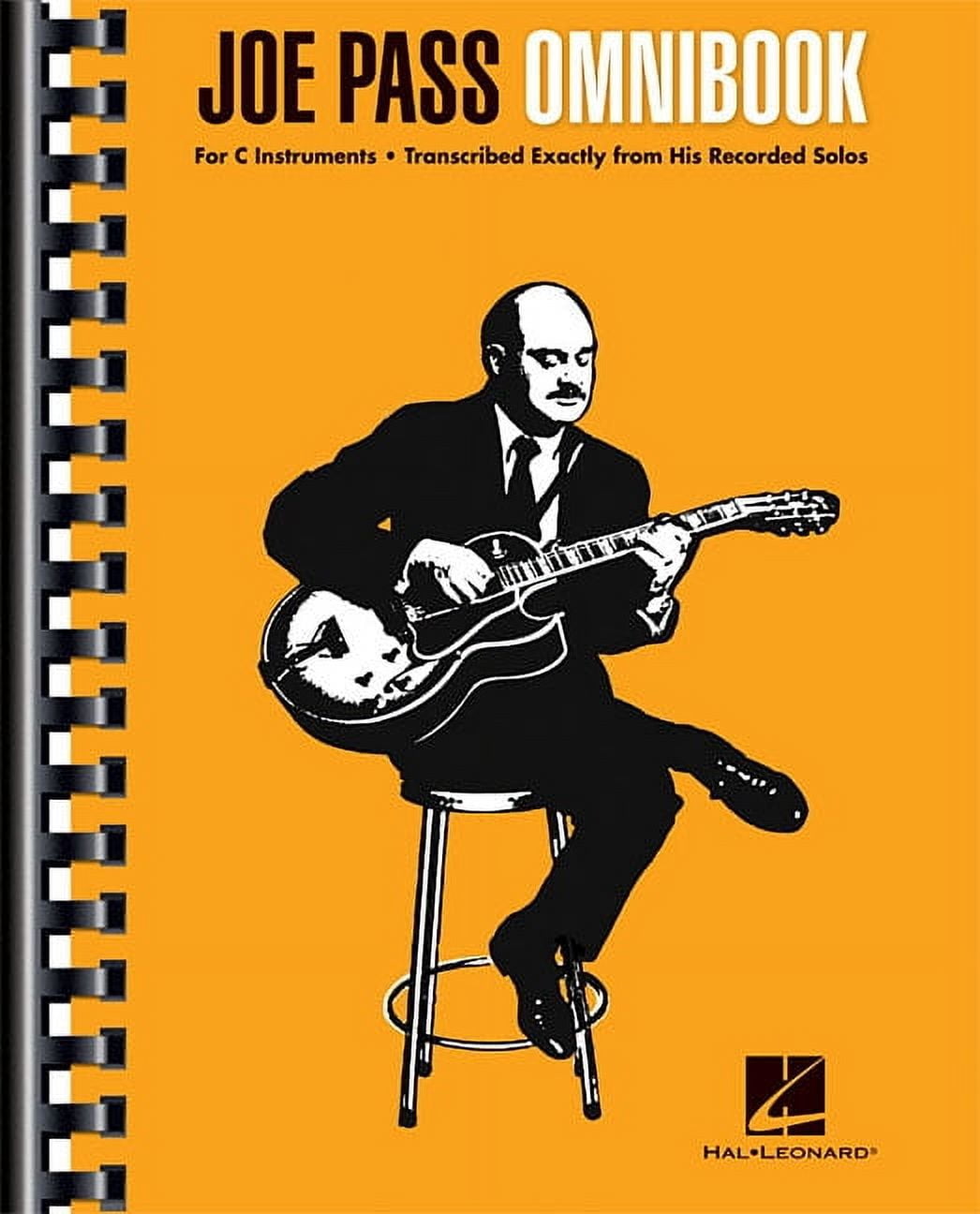 Joe Pass Omnibook Jazz Guitar Solos for C Instruments 33 Transcriptions with Standard Notation and Guitar Tablature Shee, (Paperback)