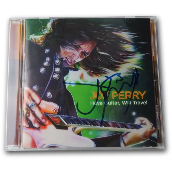 Joe Perry Signed Autographed CD Booklet Have Guitar, Will Travel JSA GG06055