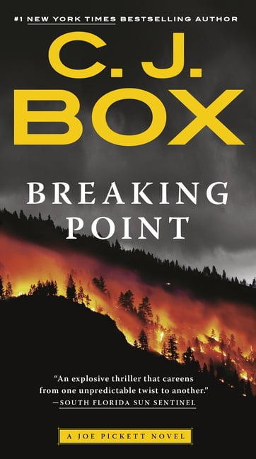 C J BOX Joe Pickett Novel Breaking Point, Book 13, (Paperback)