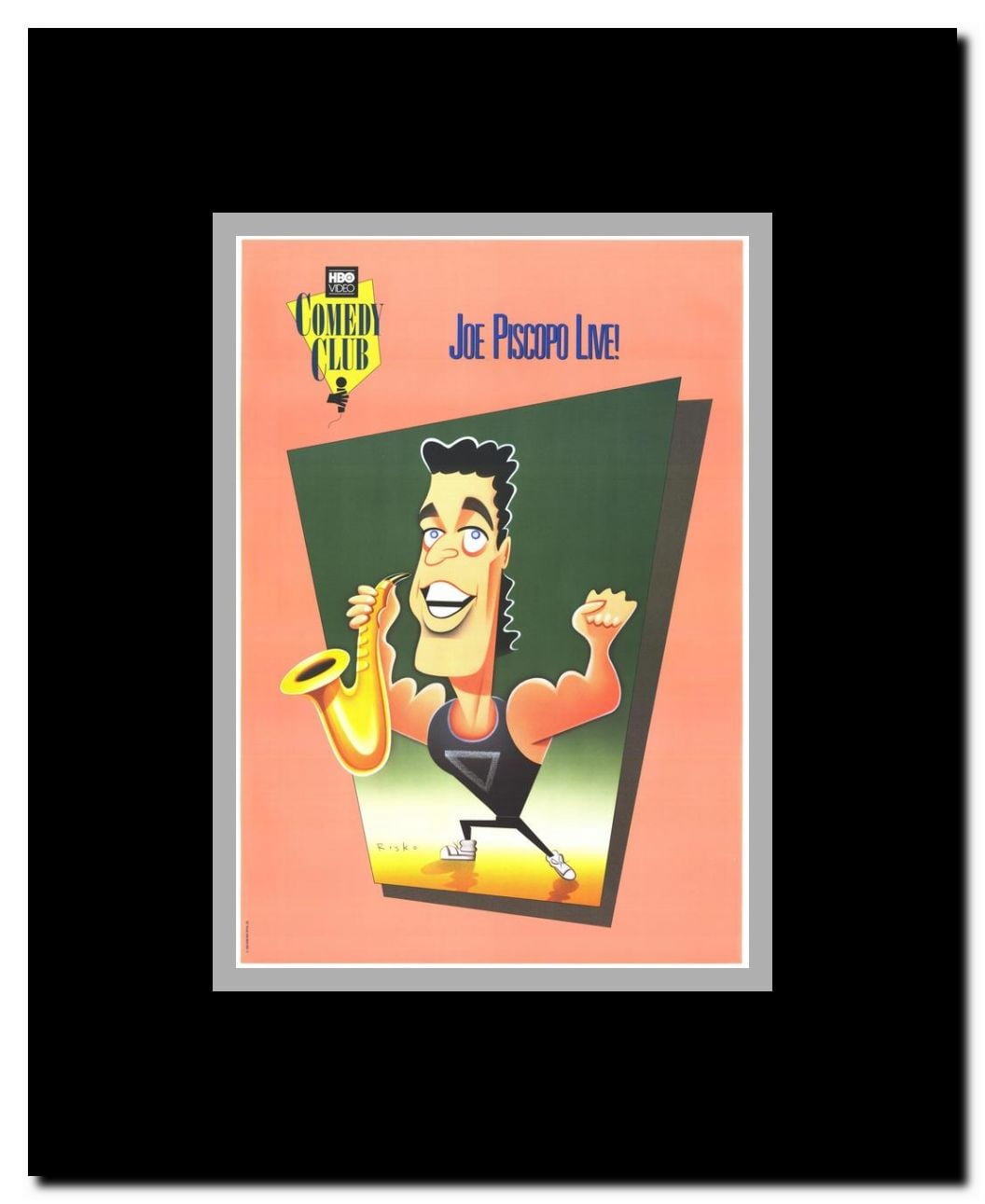 Joe Piscopo Live Framed Movie Poster