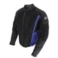 thumbnail image 1 of Joe Rocket Analog Jacket Black/Blue XL, 1 of 2