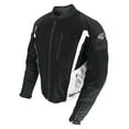 thumbnail image 1 of Joe Rocket Analog Mens Vented Mesh Motorcycle Jacket Black/White LG, 1 of 1