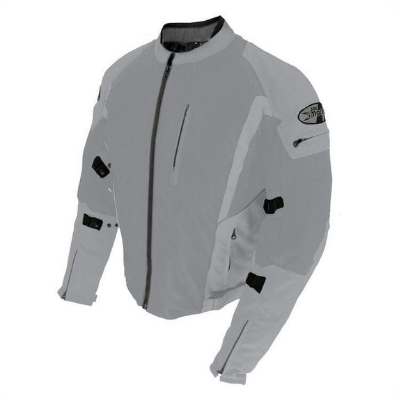 Joe Rocket Analog Mesh Jacket (Medium, Gray/Gray)