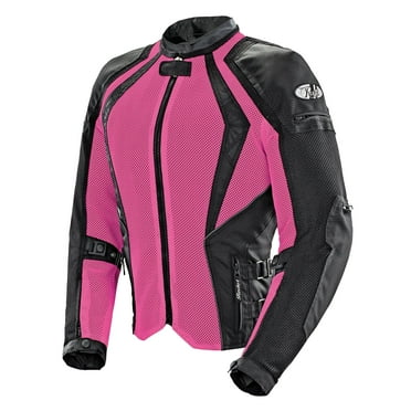 Joe Rocket Cleo Elite Womens Mesh Textile Motorcycle Jacket Pink SM