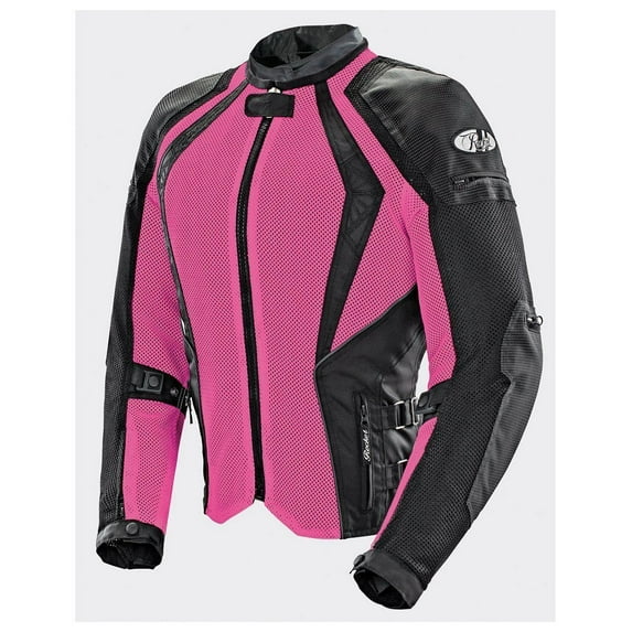 Joe Rocket Cleo Elite Womens Mesh Textile Motorcycle Jacket Pink XS