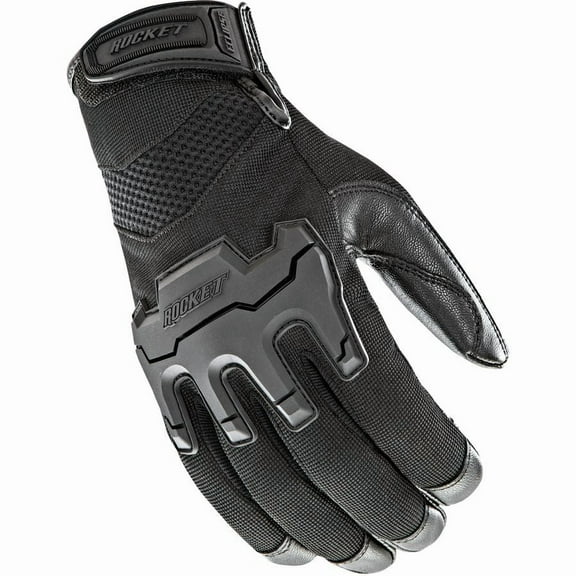 Joe Rocket Eclipse Motorcycle Gloves Black/Black XXL