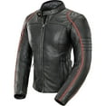 thumbnail image 1 of Joe Rocket Lira Jacket Leather Jacket Black / Red, 1 of 2