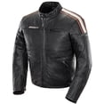 thumbnail image 1 of Joe Rocket Men’s Dakota Leather Black Jacket LG, 1 of 2