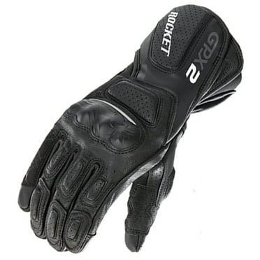 Joe Rocket Men's GPX 2.0 Glove (Black/Black, XL)