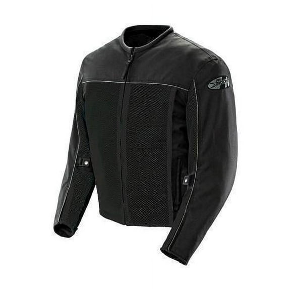 Joe Rocket Men's Velocity Mesh Jacket (Black, 5X-Large)