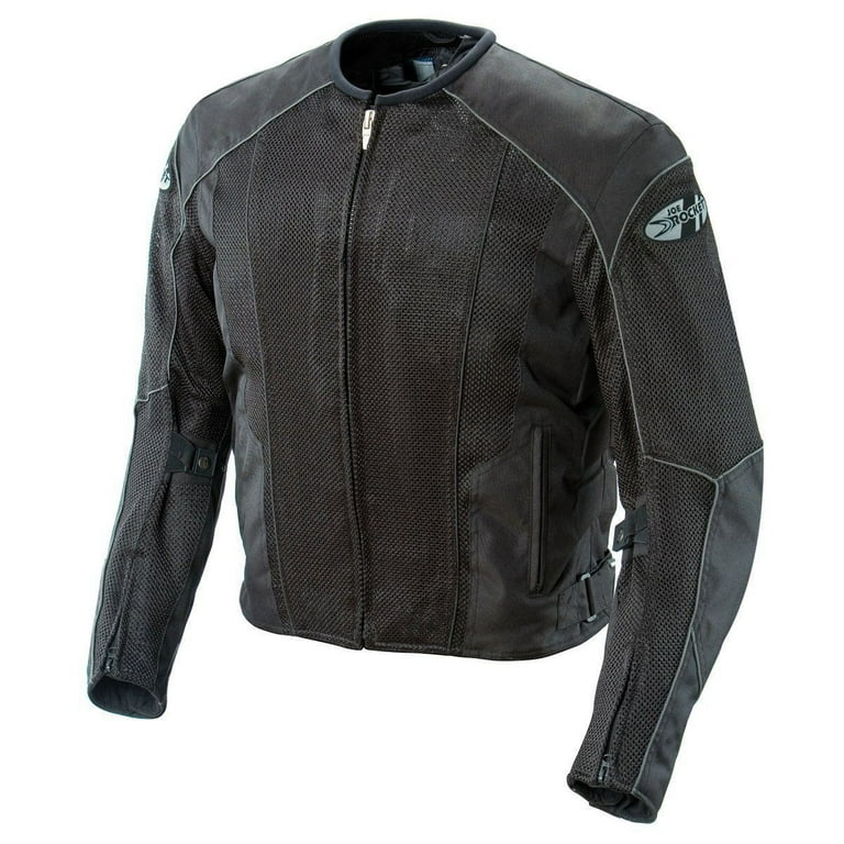 Joe Rocket Phoenix 5.0 Mesh Jacket Black Black Mens size 2XL Tall Walmart