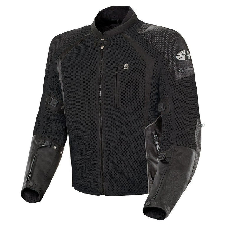 Joe Rocket Phoenix Ion Men s Black Mesh Armored Jacket Large Tall Walmart