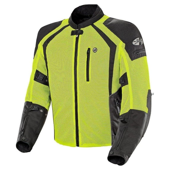 Joe Rocket Phoenix Ion Men's Hi-Viz Yellow Mesh Jacket Medium