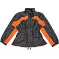 thumbnail image 1 of Joe Rocket 'RS-2' Mens Black And Orange Rain Suit Small, 1 of 3