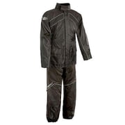 Joe Rocket RS-2 Mens Black Rain Suit Medium