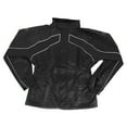 thumbnail image 1 of Joe Rocket RS-2 Two-Piece Men's Street Motorcycle Rainsuit - Black/Black / 2X-Large, 1 of 2