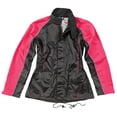 thumbnail image 1 of Joe Rocket RS2 Womens 2-Piece Motorcycle Rain Suit (Black/Pink, X-Large), 1 of 3