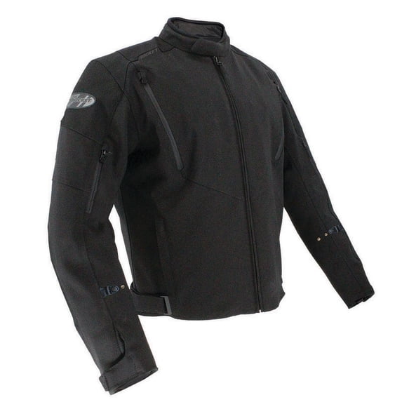 Joe Rocket Smooth Jacket (XXX-Large, Black/Black)