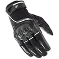 thumbnail image 1 of Joe Rocket Super Moto Men's Black and White Leather Gloves X-Large, 1 of 2