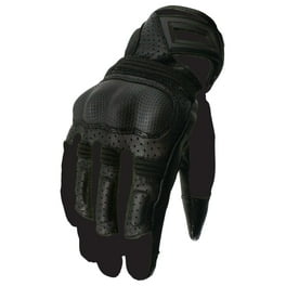 Joe Rocket Cafe Racer Men's Black Leather Gloves 2X-Large