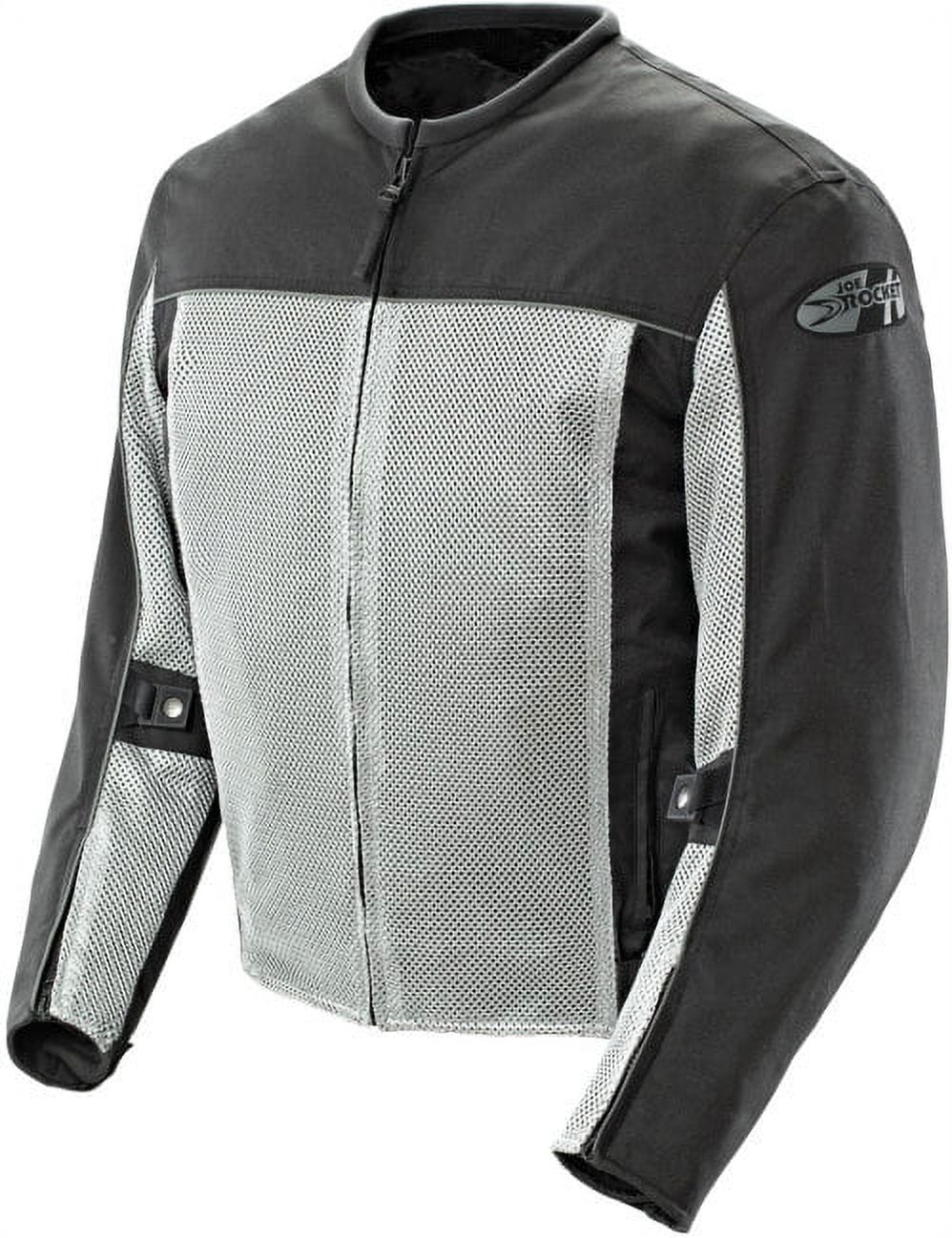 Joe Rocket Velocity Men s Textile Street Racing Motorcycle Jacket Grey Black 3X Large Walmart