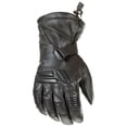 thumbnail image 1 of Joe Rocket 'Windchill' Mens Black Leather Motorcycle Gloves 3X-Large, 1 of 2
