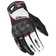 thumbnail image 1 of Joe Rocket Womens Super Moto Gloves - Black/White/Pink, 1 of 2