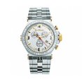 thumbnail image 1 of Joe Rodeo JPTM40 Phantom Diamond Watch, White Dial with Silver Band, 1 of 1