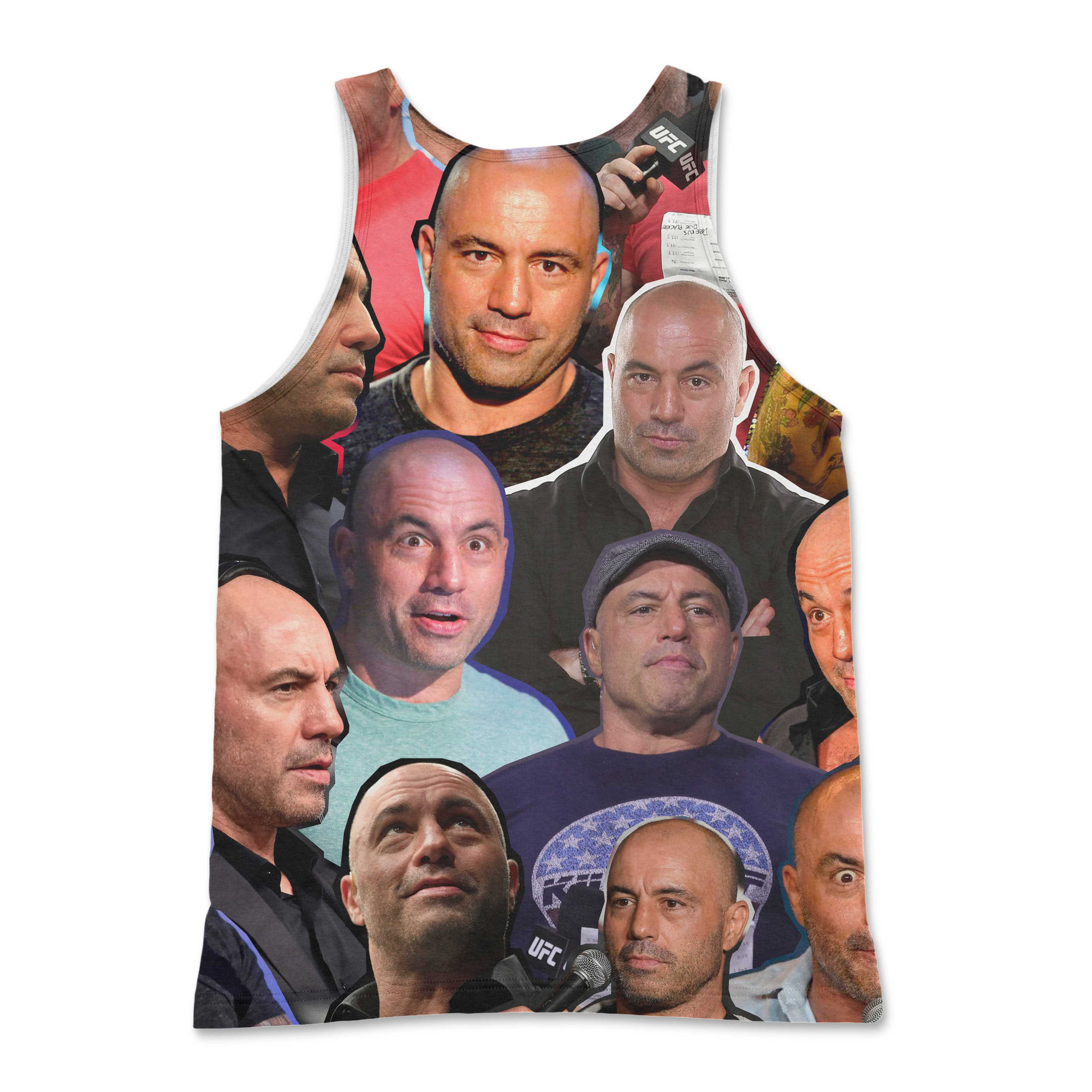 Joe Rogan Tank Joe Rogan Photo Collage Tank Top - Walmart.com