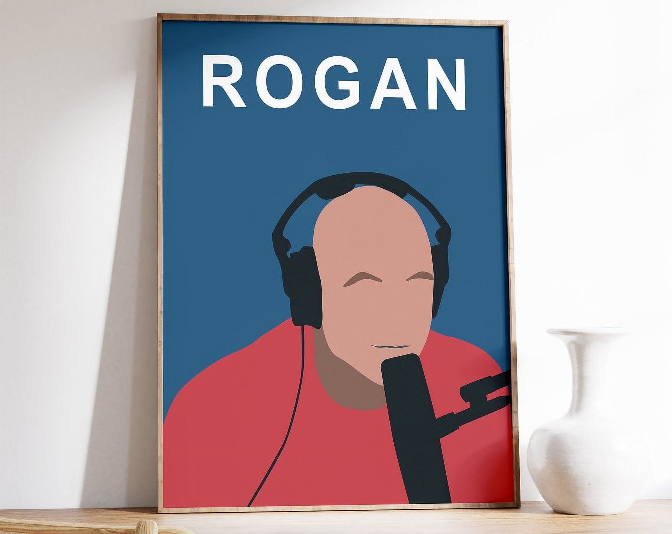 Joe Rogan Poster, Joe Rogan Print, Cultural Icons, Stand Up Comedians ...