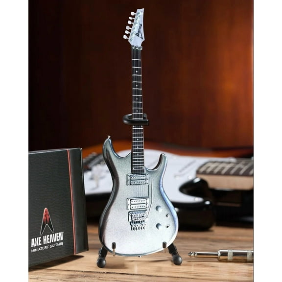 Joe Satriani Chrome Boy 10 Inch Miniature Guitar Replica Collectible