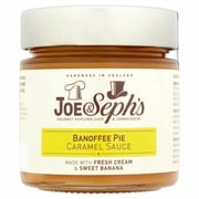 Joe & Sephs Banoffee Pie Caramel Sauce 230g, British Import Pack of 2