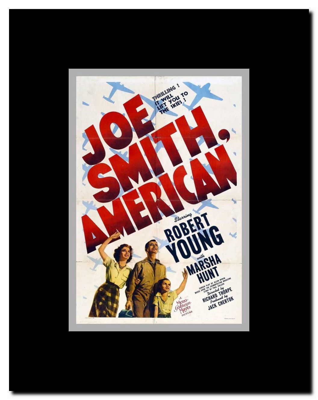 Joe Smith American Framed Movie Poster